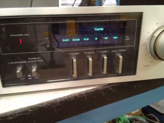 Vintage Pioneer SA - 520 Stereo Amplifier 2