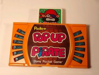 TOMY POCKET Pop Up Pirate Game 2