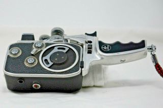 Vintage 8mm Bolex Paillard B8 and D8L Movie Cameras w/Original Leather Case - NR 3