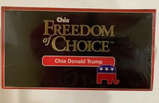 President Donald Trump Chia Planter - FREEDOM OF CHOICE Chia Pet Head 2
