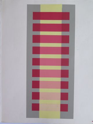 Josef Albers Silkscreen Folder Xi - 1/right Interaction Of Color 1963
