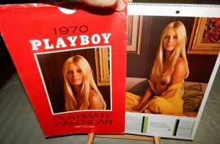 1970 Playboy Playmate Calendar And Sleeve Connie Kreski Cover