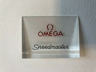 Omega watches 3 window display acrylic signs, 2