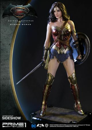 Prime 1 Studio 1/2 Scale Wonder Woman Statue Batman V Superman 592/750 Gal Gadot