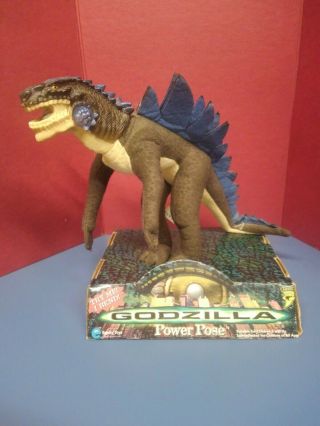 Godzilla Power Pose Equity Toys Vintage 1998 Posable Plush Body Still Attached