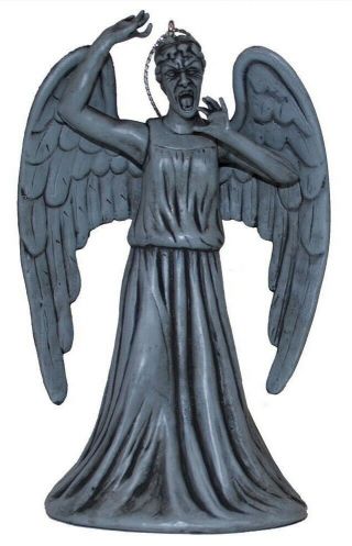 Doctor Who Weeping Angel Statue Monster Christmas Tree Ornament Bbc Dw1154