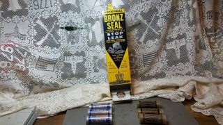 Vintage Bronz Seal Stop Leak Store Display Advertising