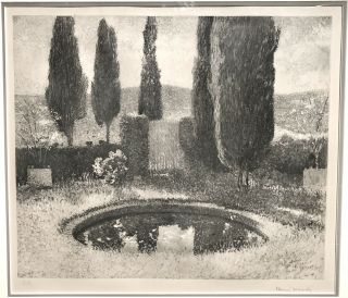 Henri Martin,  French (1860 - 1943) Limited Edition Lithograph,  Signed