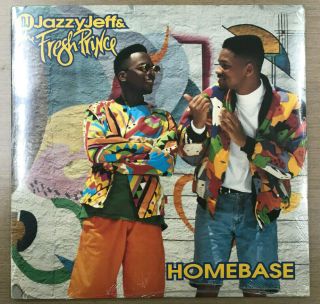 Dj Jazzy Jeff & The Fresh Prince " Homebase " 12 " Hip Hop Lp