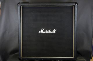 Vintage 1974 Marshall 4x12 Guitar Cabinet W/ Celestion G12m T1221