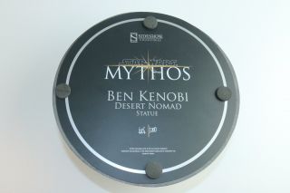 OBI WAN BEN KENOBI STAR WARS MYTHOS STATUE SIDESHOW COLLECTIBLES 484 3