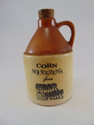 Vintage Cedar Point Souvenir Jug Corn Squeezen 