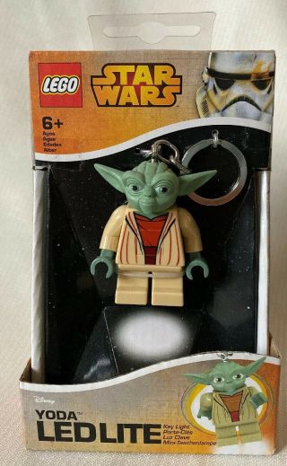 Lego Star Wars Yoda Led Lite Key Chain Light