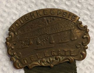 1915 Knights of Columbus NY Convention Pougkeepsie Delegate District Deputy Pins 2