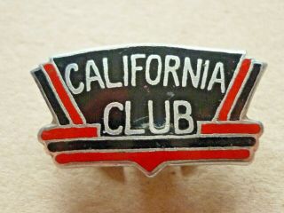 Scarce Vintage Enamel Badge Speedway Supporters California Club Longmoor