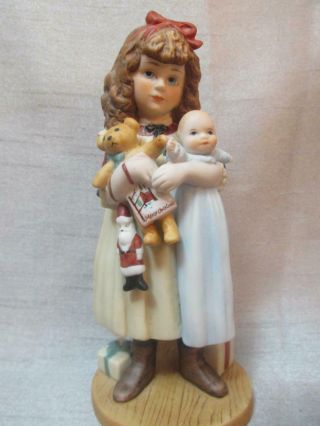Jan Hagara Carol Christmas Figurine Ltd Ed.  1984 - 85