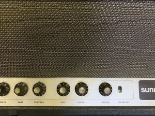 Vintage 1969 Sunn 1000S Guitar Tube Amp Amplifier Head for restore 3