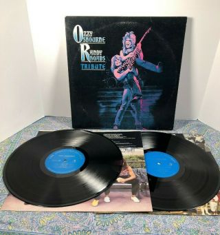 Lp Ozzy Osbourne - Randy Rhoads Tribute Vg,  /vg,  Carrollton Pressing