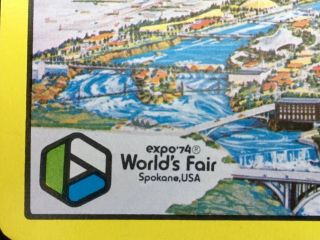 74 Expo World Fair Spokane Washington Souvenir Playing Cards Collectible Deck