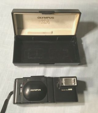 Olympus Xa A16 Vintage Electronic Flash Camera