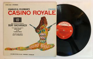 Casino Royale - James Bond Soundtrack - 1967 Us Stereo 1st Press Coso - 5005 Vg,