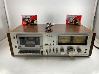 Vintage Technics Rs - 631 Cassette Player / Recorder Serviced/belts/extras