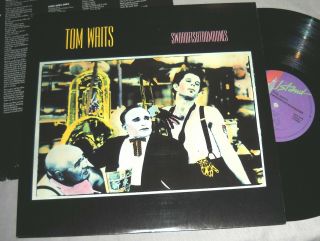 Tom Waits Swordfishtrombones Vinyl Lp Record 1st Usa Edition 1983 Album Ex/ex,