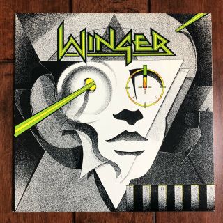 Winger - Self Titled (1988) Vinyl,  Lp Atlantic 81867 - 1 Hard Rock Nm/nm