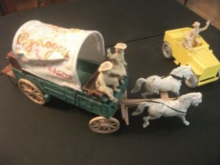 1950’s Roy Rogers Fix It Chuck Wagon With Nelly Bell Ideal