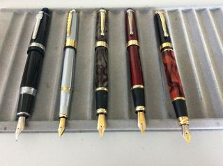 Five (5) Jinhao Fountain Pens.  See Details