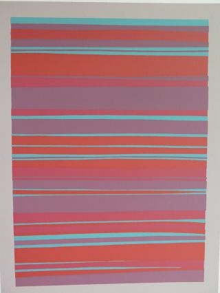 Josef Albers Silkscreen Folder Xviii - 7 Right Interaction Of Color 1963