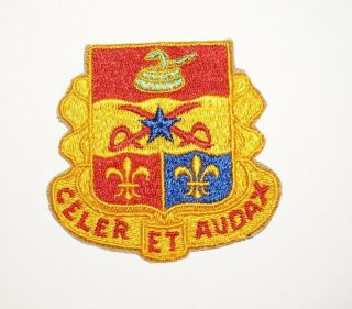 6th Field Artillery Battalion Us Army Pocket Patch Post Wwii P0143