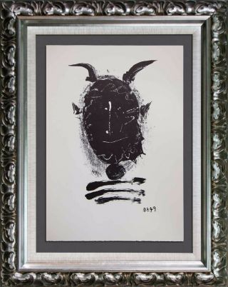 Pablo Picasso Lithograph L/e 130 | On Rives Paper | W/ Archival Framing