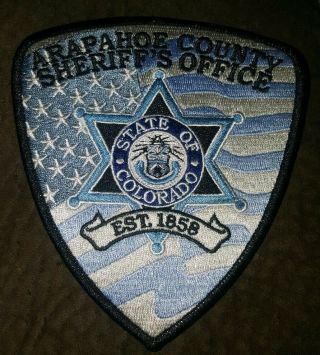 Patch Co Colorado Arapahoe County Sheriff 