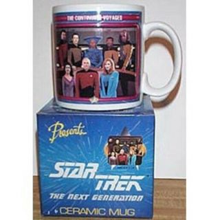Star Trek: The Next Generation Tv Series Cast Photo Mug 1992