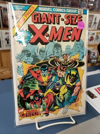 Giant Size X - Men 1.  Raw.  Book