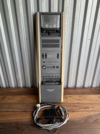 Vintage Panasonic Cockpit Rm - 310 Overhead Radio Console Hi Fi Audio 1980s 1970s