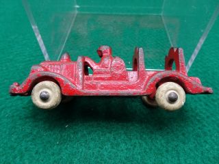 Vintage Hubley Cast Iron 15 Red Ladder Fire Truck – 3 - 1/2”