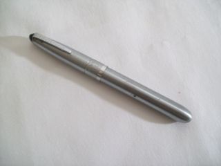 Vintage Cado Flo - Master Fountainbrush Felt Ink Pen Stainless Steel Usa