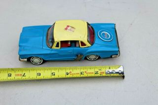 Vintage Japan Tin Ichiko Valient Car Chevy Toy Car 7 "