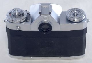 Carl Zeiss IKON CONTAFLEX IV VINTAGE SLR 35mm Film Camera 50mm f/2.  8 Tessar Lens 3