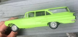1960 Chevy Nomad Station Wagon Dealer Promo Model Lime Green