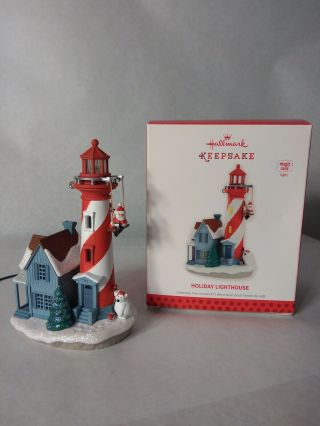 2013 Holiday Lighthouse 2nd In Series Hallmark Keepsake Christmas Ornament