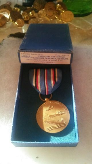 Ww2 Us American Campaign Medal