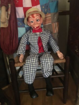 Edgar Bergens Mortimer Snerd Ventriloquist Doll By Goldberger