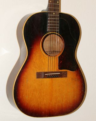 Vintage 1966 Gibson Lg1 Acoustic Guitar Lg - 1
