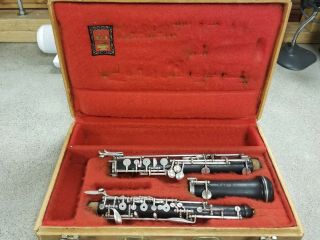Vintage Noblet Grenadilla Wood Oboe