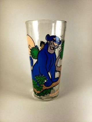 Pepsi Collector Series Walt Disney Jungle Book Bagheera Glass