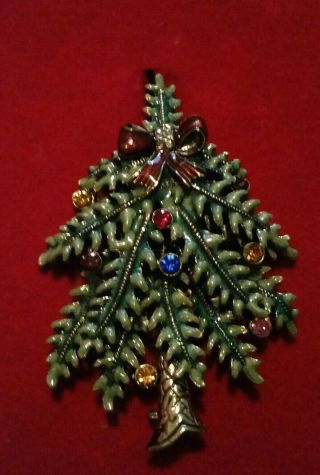 Avon 1rst Edition Christmas Tree Pin