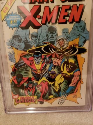 Giant - Size X - Men 1/CGC 4.  0/2nd Wolverine/1st Team 2
